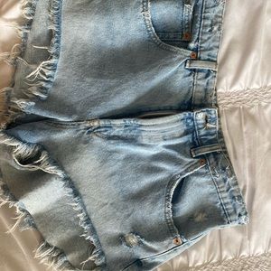 Zara Hi-Rise Hot Pant Short TRF